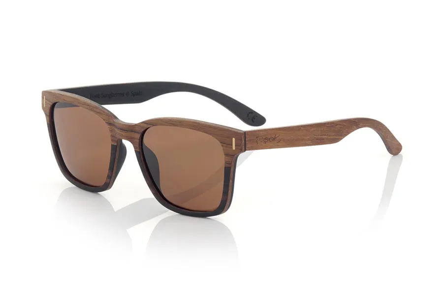 Wood eyewear of ebony URA SK.  for Wholesale & Retail | Root Sunglasses® 